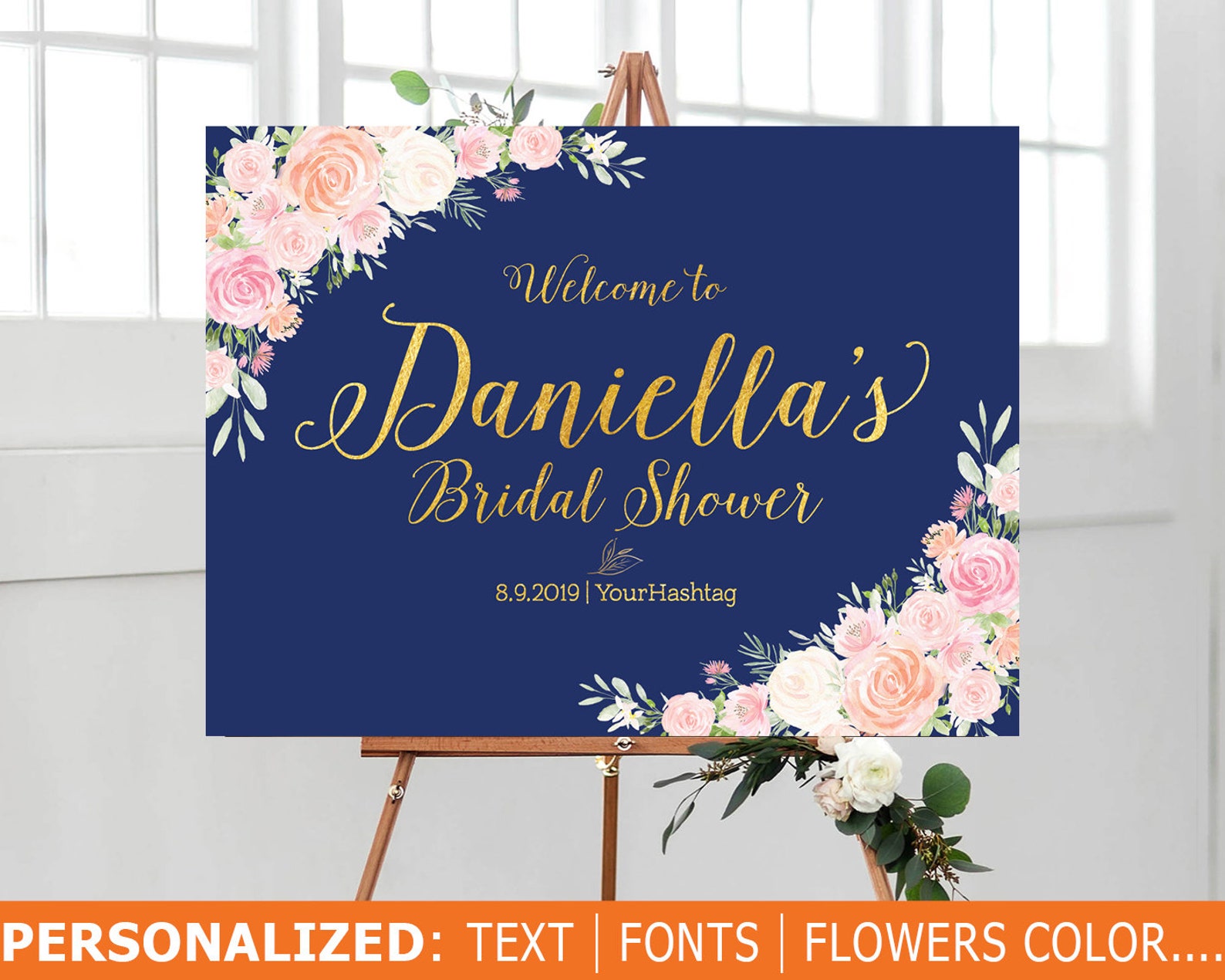 Sign Bridal Shower Sign Shower Sign Bridal Shower Etsy