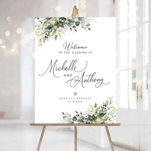 Cartelli per matrimonio verdi, cartello di benvenuto per matrimonio, cartello di benvenuto per matrimonio verdi, decorazioni per matrimonio verdi, inviti per matrimonio verdi