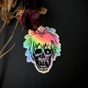 Holographic Ghoul Sticker