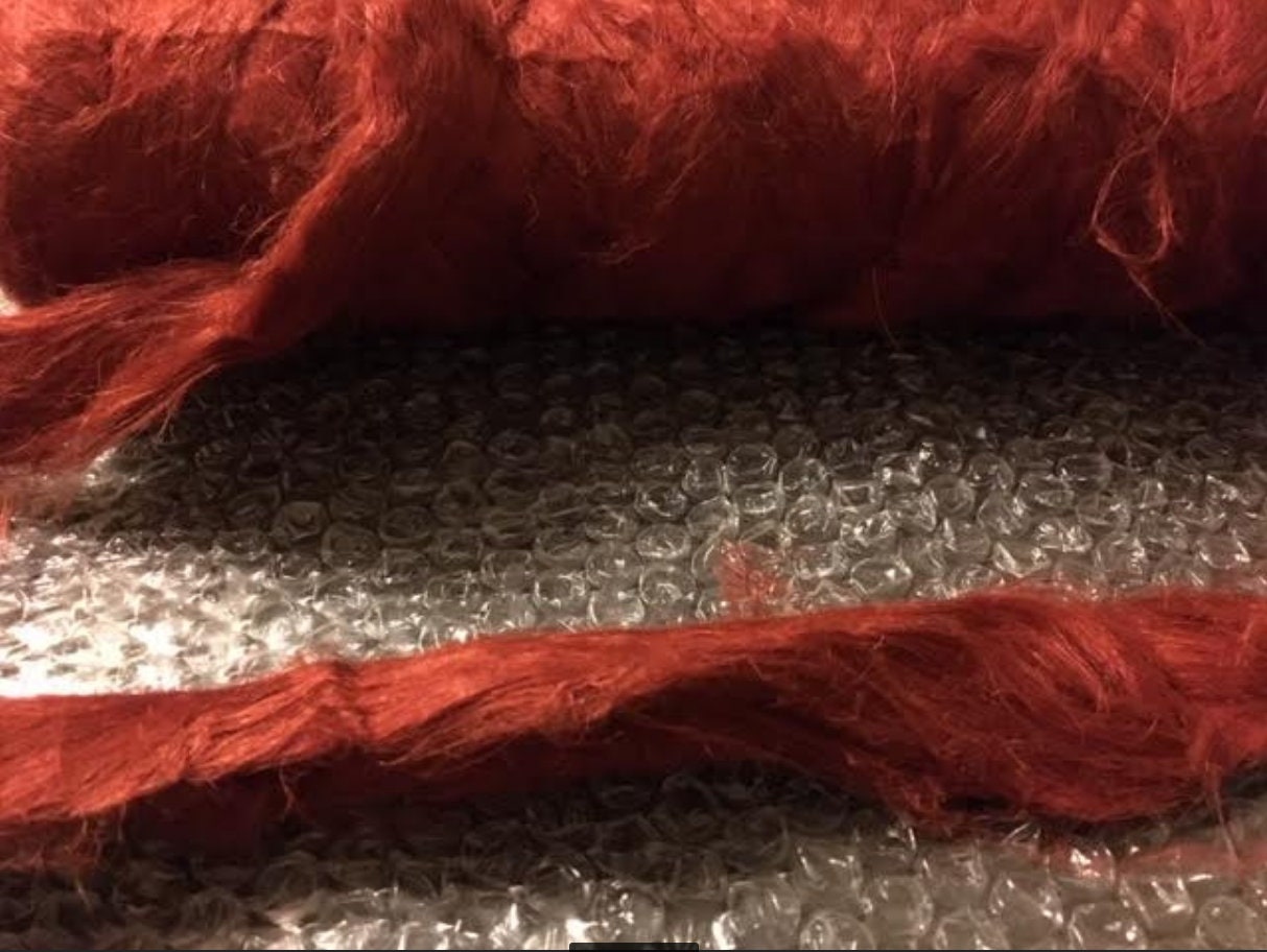 Flax/linen Roving. 1oz Colors: Rust /chocolate/cinnamon for Felting ...