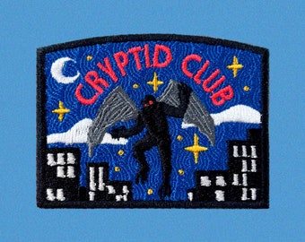 Cryptid Club Mothman Patch