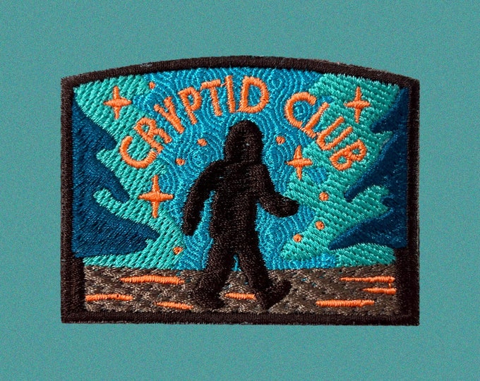 Cryptid Club Bigfoot Patch