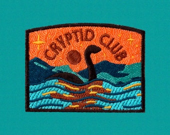 Cryptid Club Loch Ness Monster Patch