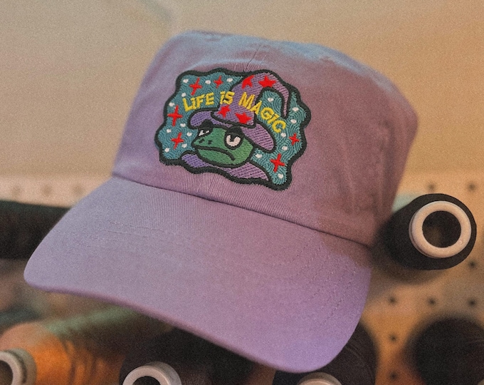 Frog Wizard Dad Hat