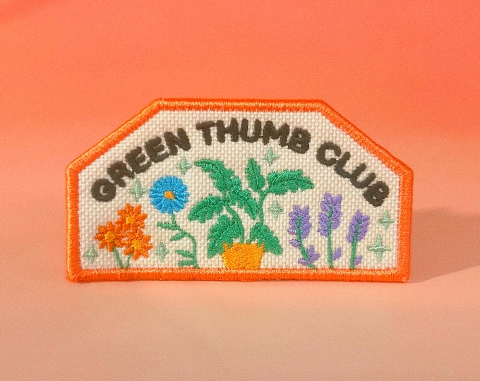 Green Thumb Club Patch