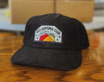 UFO Hunting Club Corduroy Hat