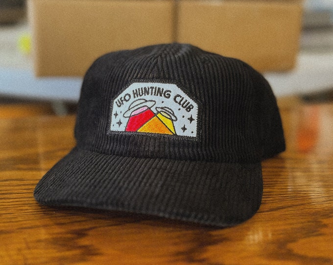 UFO Hunting Club Corduroy Hat