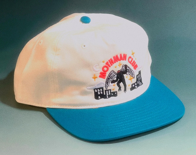 Mothman Cryptid Club 5-Panel Floppy Cap Direct Embroidered