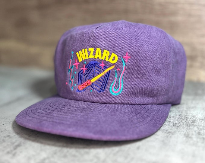 Wizard 5-Panel Brushed Cotton Hat