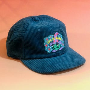 カエルウィザードのコーデュロイハット