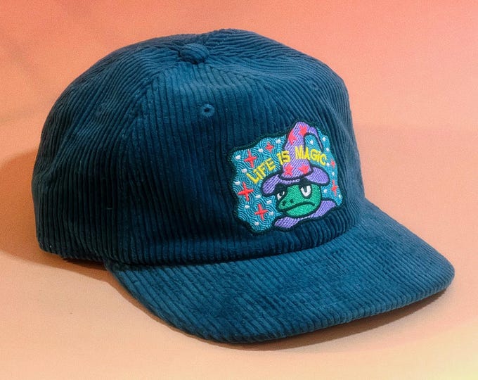Frog Wizard Corduroy Hat