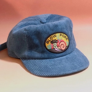 Sombrero de pana de 5 paneles Slow Poke