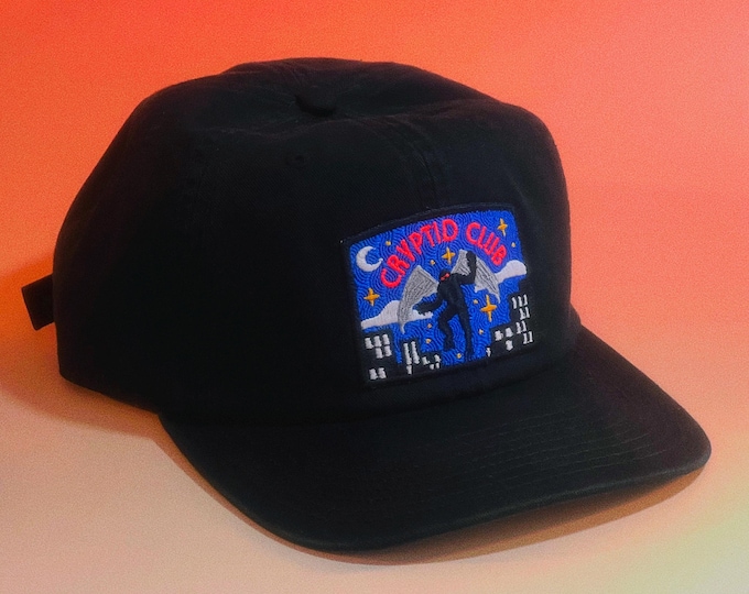 Mothman Cryptid Club Floppy Cap