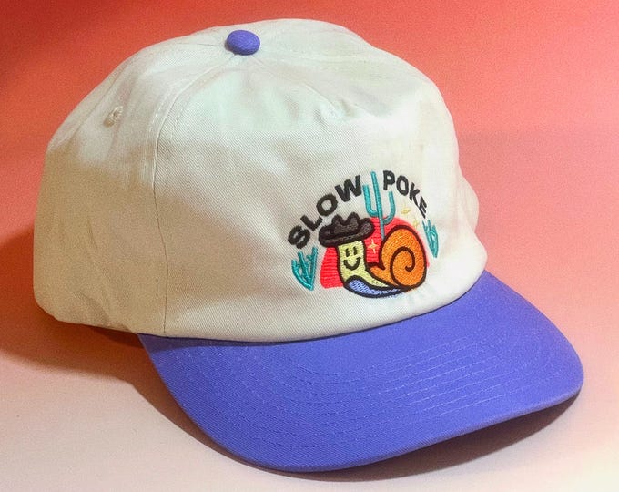 Slow Poke Retro Two-Tone 5-Panel Floppy Cap