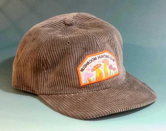 Mushroom Hunting Club Corduroy Hat