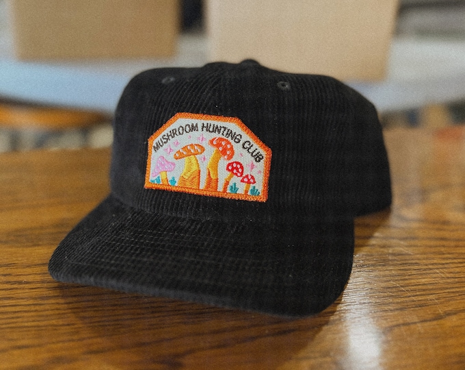 Mushroom Hunting Club Corduroy Hat