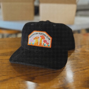 Mushroom Hunting Club Corduroy Hat