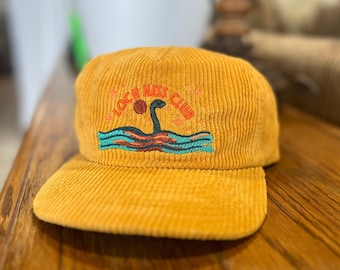 Loch Ness Cryptid Club 5-Panel Corduroy Hat