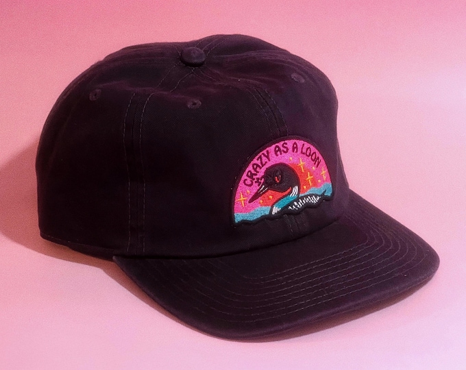 Crazy as a Loon Floppy Cap