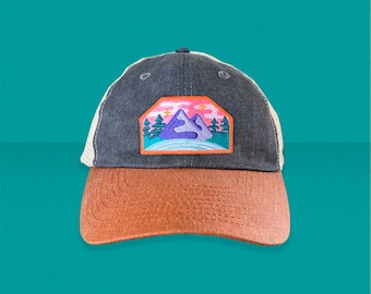 Mystical Mountain Mesh Dad Hat