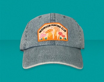 Mushroom Hunting Club Dad Hat