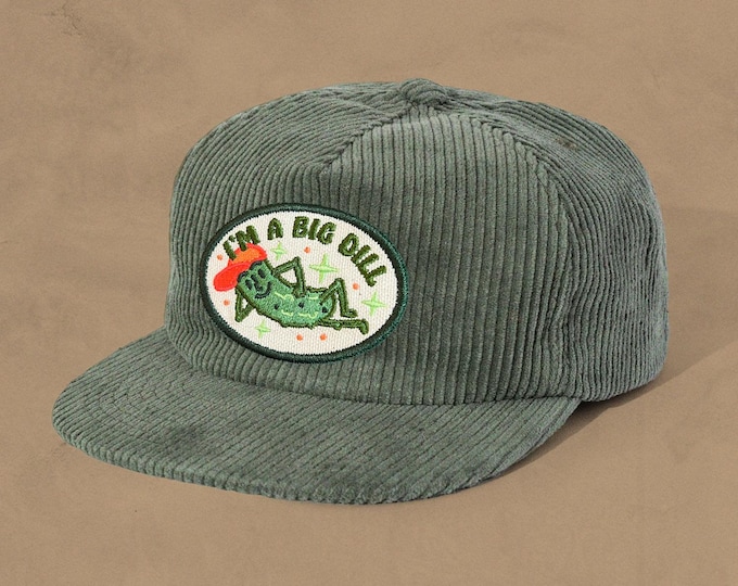Big Dill Pickle 5-Panel Corduroy Hat