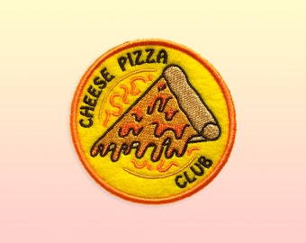 Cheese Pizza Club Patch