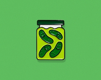 Pickle Jar Pin