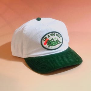 Big Dill Pickle 5-Panel Two-Tone Corduroy Snapback Hat