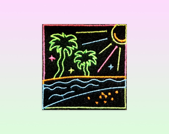 Neon Beach Patch