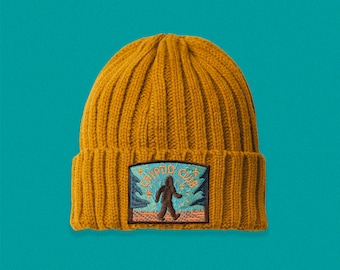 Bigfoot Cryptid Club Cable Knit Beanie