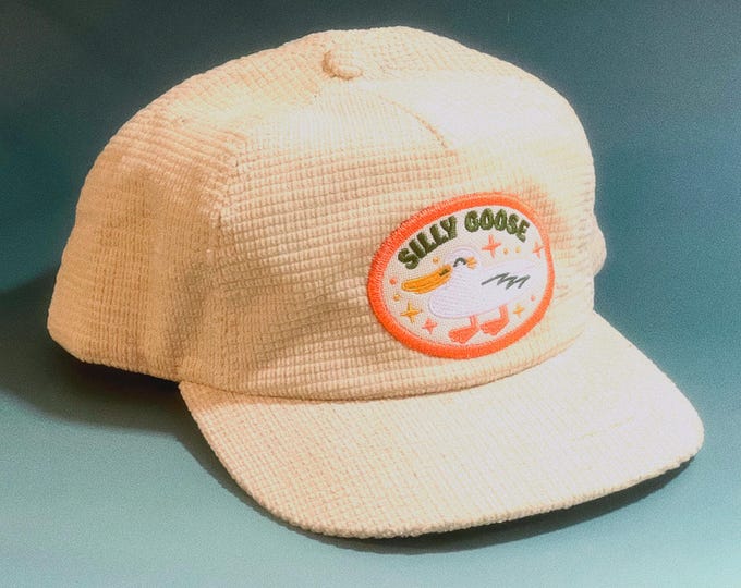 Silly Goose Waffle Corduroy Hat