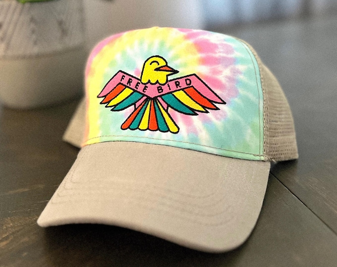 Honky Tonk Tie Dye Trucker Cap