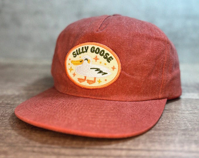 Silly Goose Brushed Cotton 5-Panel Hat