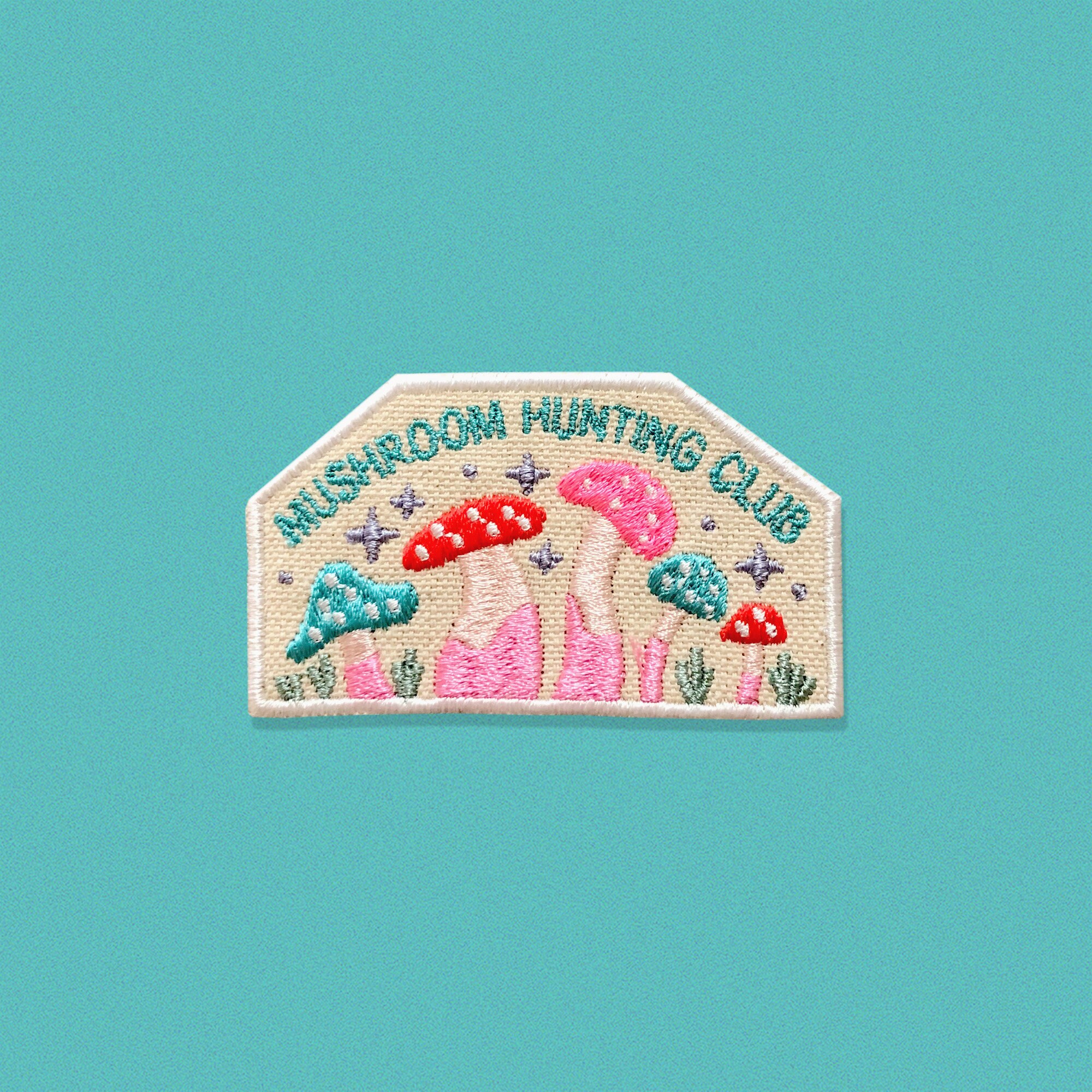 Patch - Mushroom Pink Blue