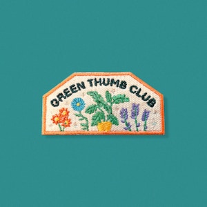 Green Thumb Club Patch