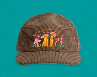 Mushroom Hunting Club Corduroy Hat