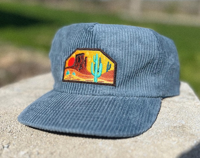 Wild West 5-Panel Corduroy Hat
