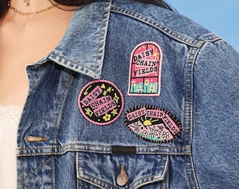 Embroidered Patches - Daisy Chain Fields Collection by Olivia Rodrigo