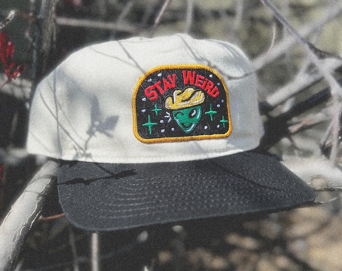 Stay Weird Alien 5-Panel Floppy Cap