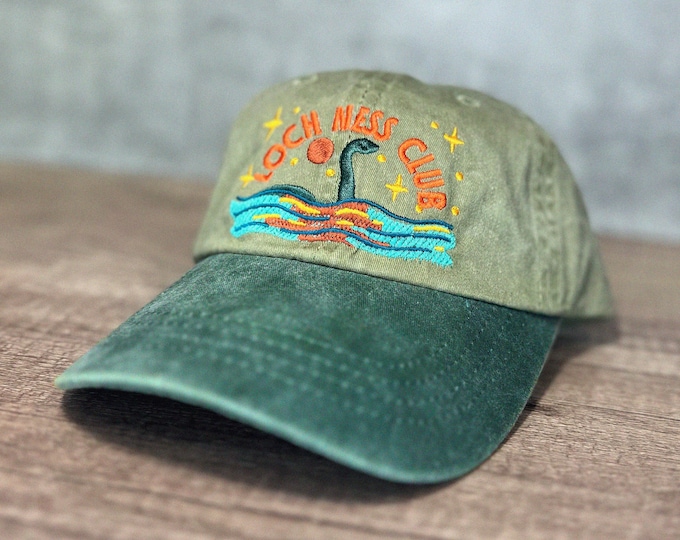 Loch Ness Monster Club Dad Hat