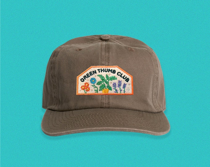 Green Thumb Floppy Cap