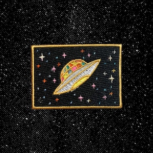 Disco UFO Patch