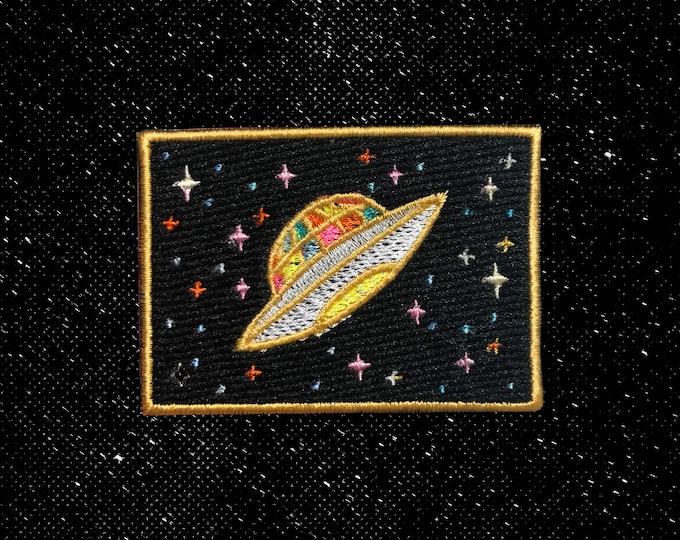 Disco UFO Patch