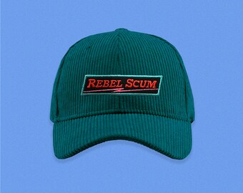 Rebel Scum Corduroy Baseball Hat