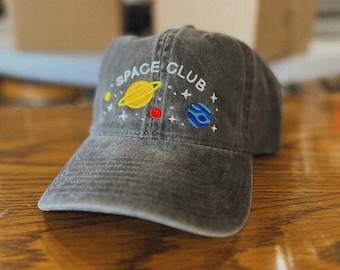 Space Club Dad Hat