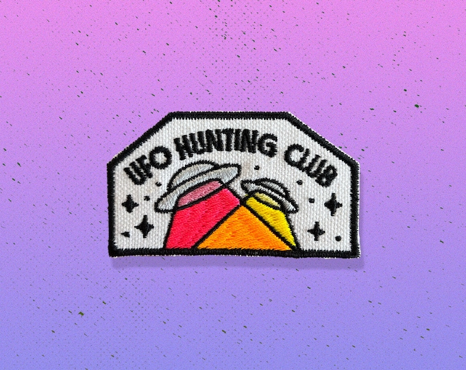 UFO Hunting Club Patch