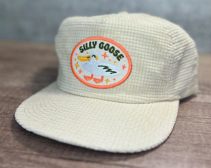 Silly Goose Waffle Corduroy Hat
