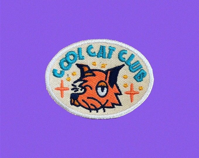 Cool Cat Club Patch