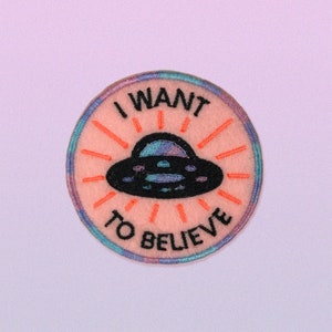 I Want to Believe Patch